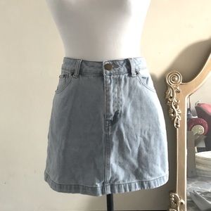 Denim Miniskirt